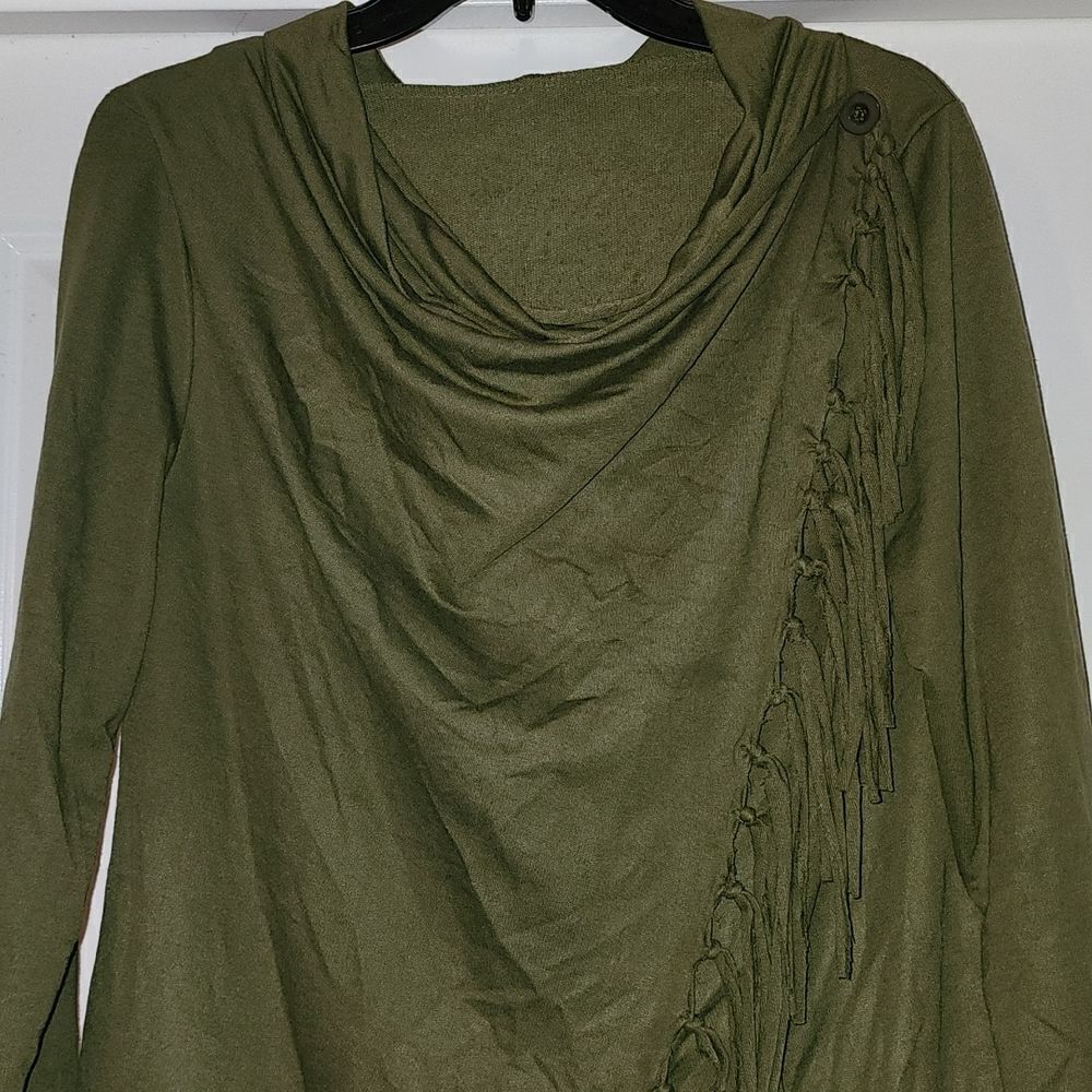 Olive Long Sleeve Top